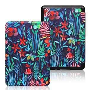 eBookReader alsidig magnet cover Paperwhite 4 blomster